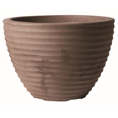 Low Honey Pot - 37cm - Dark Brown