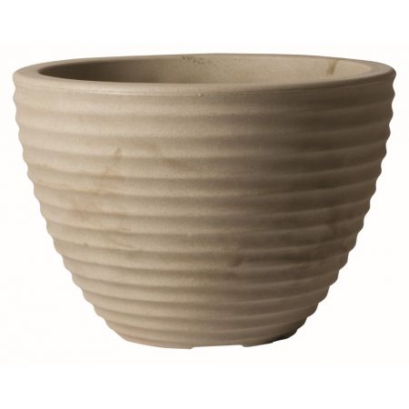 Low Honey Pot - 37cm - Alpine Grey