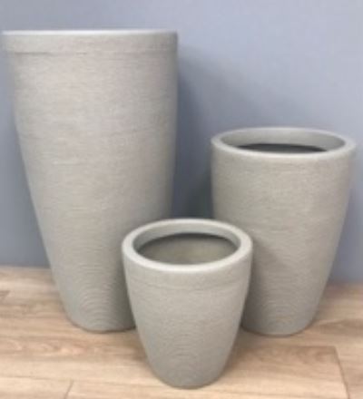 Amesbury Planters (S,M,L) - Stone