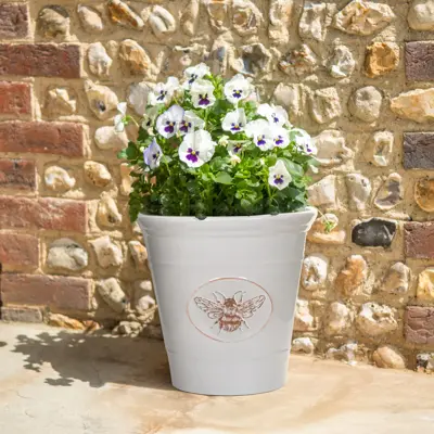 Bee Planter - Grey - Small