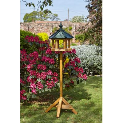Bird Oasis Bird Table - Forest Green