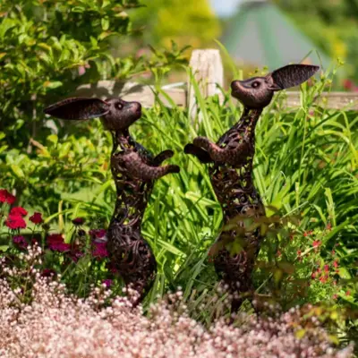 Boxing Hares
