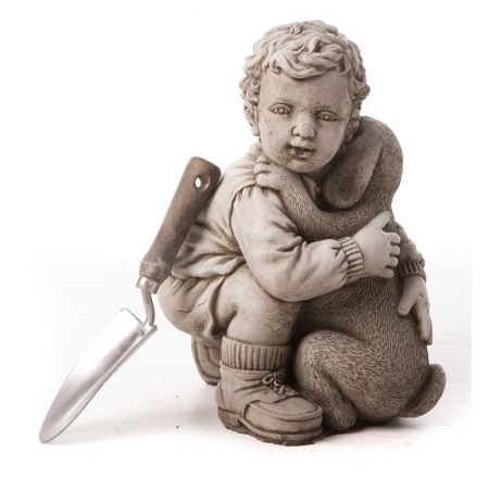 Boy And Puppy - image 1