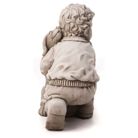 Boy And Puppy - image 3