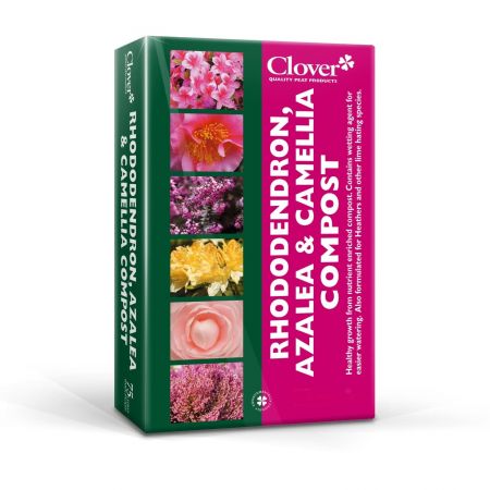 Clover Rhododendron & Azalea (Multi-purpose Ericaceous /Acid) Compost - 40L