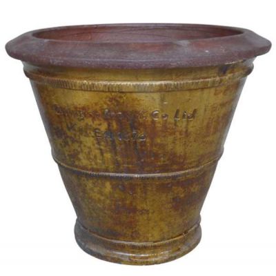 Cone Planter - Old Leather - Large