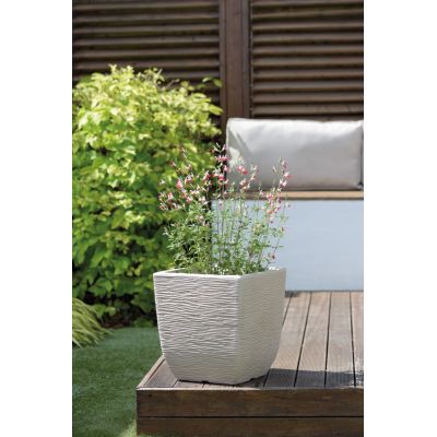 Cotswold Planter 38cm Square - Limestone Grey - image 2