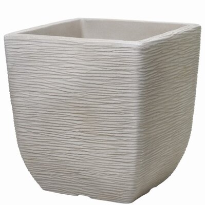 Cotswold Planter 38cm Square - Limestone Grey