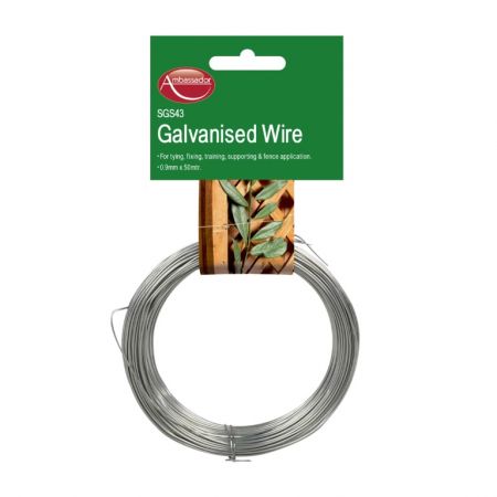 Galvanised Wire - 0.9mm x 50m