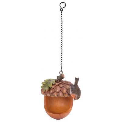 Hanging Robin Acorn Feeder