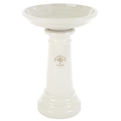 Heritage BirdBath - White - 43cm