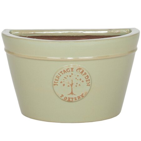 HERITAGE GARDEN POTTERY 20CM EDWARDIAN WALL POT G