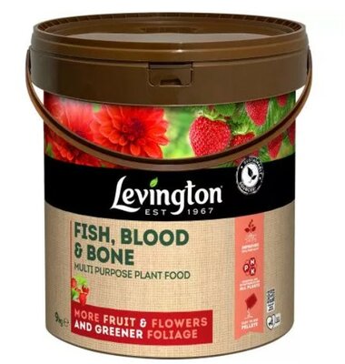 Levington Fish, Blood & Bone - Tub - 9kg