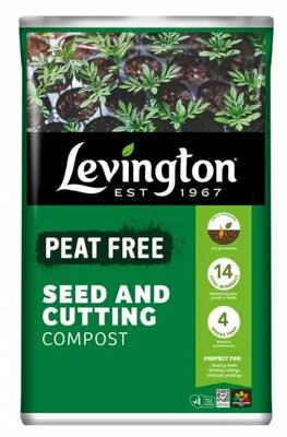 Levington Peat-free Seed & Cutting Compost - 20L