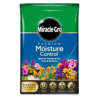 MiracleGro Premium Moisture Control Compost - 40L