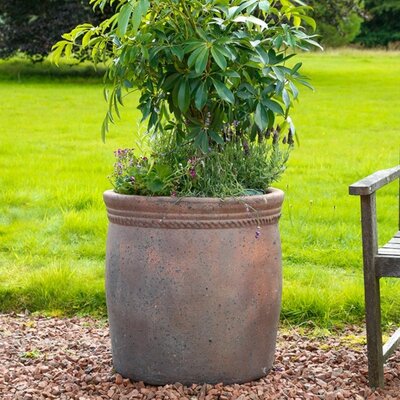 Old Stone Cylinder - Medium