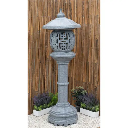 Oriental Lantern Medium, Granite