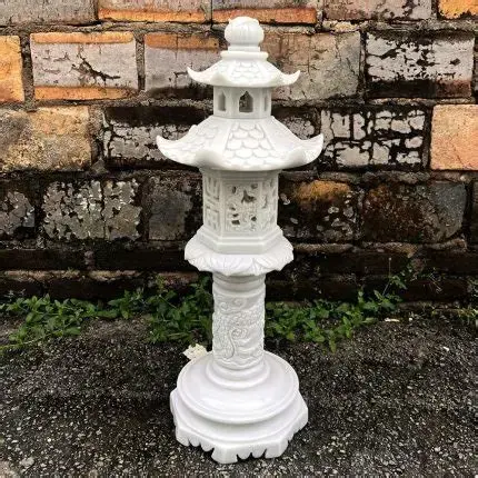Ornate Lantern White