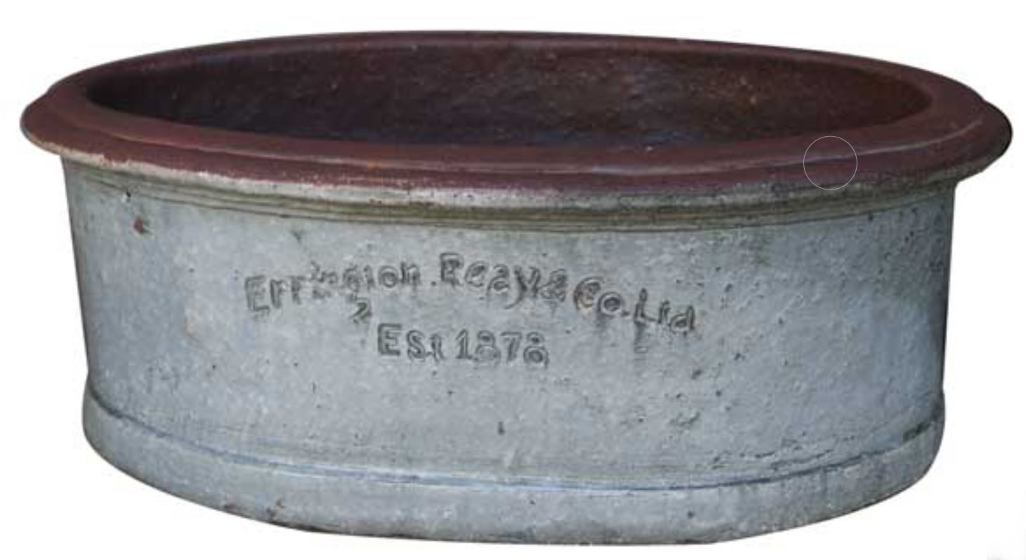 Oval Trough Stone Large Windlestone Nursery & Garden Centre in