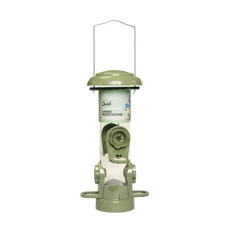 Quick Feed & Clean Seed Feeder - 4 Port