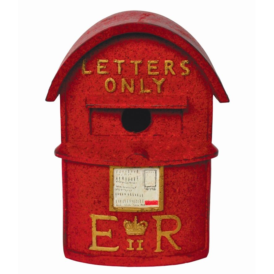 Red Letter Post Box Birdhouse Windlestone Nursery & Garden Centre in