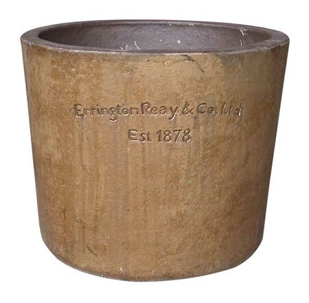 Round Planter - Old Leather - Small