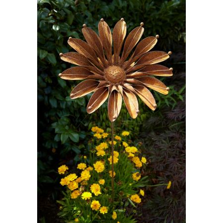 Rustic Sunflower Stake - image 1