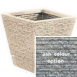 Slate Planter Short - Ash