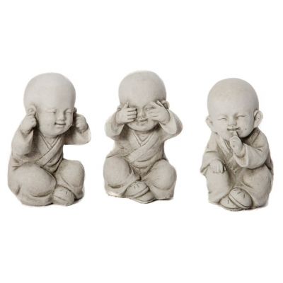 Small Set of 3 Monks