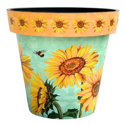 Sunflower Indoor & Outdoor Pot - Small