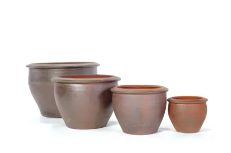 Thai Salt Glaze Pots - Medium